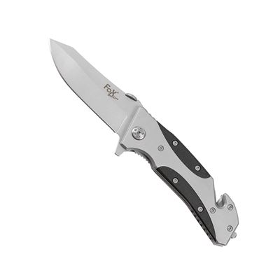 Coltello pieghevole 20x8,5 cm ARGENTO