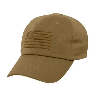 Cappellino da baseball TACTICAL OPERATOR bandiera US COYOTE