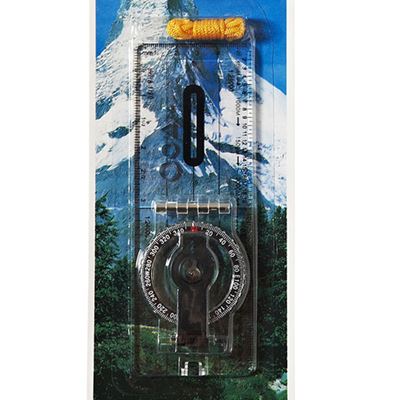 Bussola / compasso ribaltabile in plastica