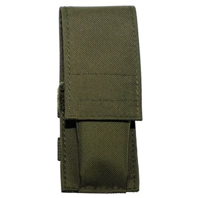 Custodia con chiusura in velcro per coltello pieghevole VERDE