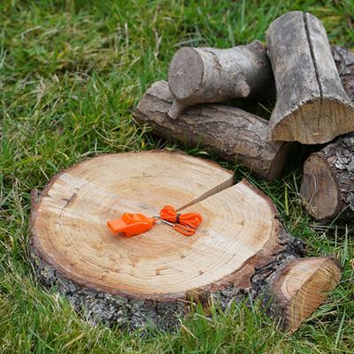 Fischietto HIGH PITCH con cordino ARANCIONE FOSCO 469111 2