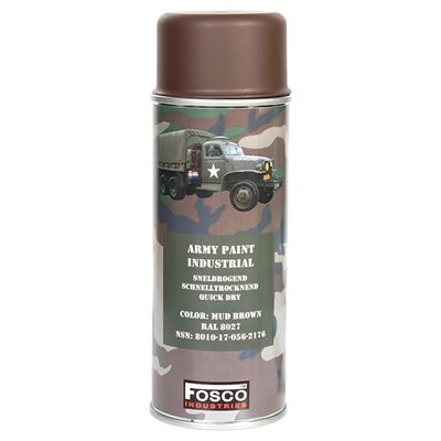 Vernice spray ARMY 400 ml RAL 8027 MARRONE