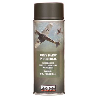 Vernice spray ARMY 400 ml RAL 6006 BW GRIGIO FELDGRAU