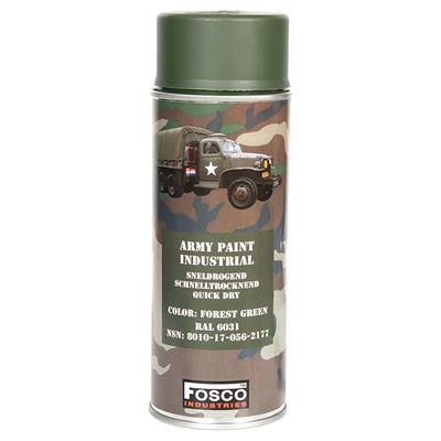 Vernice spray ARMY 400 ml VERDE BOSCO