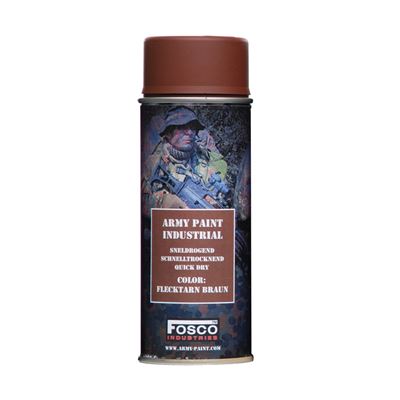 Vernice spray ARMY 400 ml FLECKTARN MARRONE