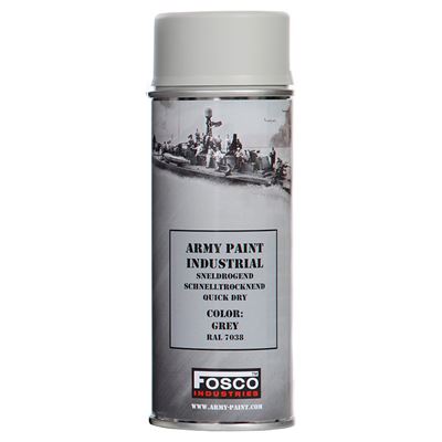 Vernice spray ARMY 400 ml RAL 7038 GRIGIO