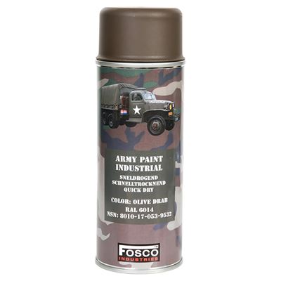 Vernice spray ARMY 400 ml RAL 6014 OLIVA