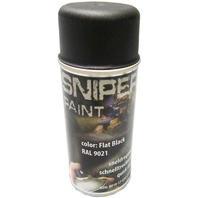 Vernice spray ARMY 150 ml RAL 9021 / NERO OPACO
