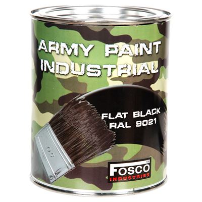 Colore ARMY vernice 1 l RAL 9021 NERO