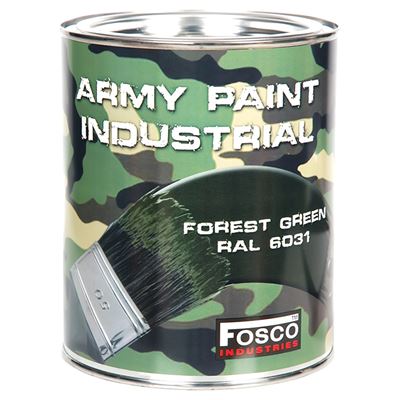 Vernice ARMY 1 l RAL 6031 VERDE BOSCO