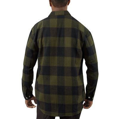 Camicia da boscaiolo FLANNEL a quadri OLIVE DRAB ROTHCO 47385 5