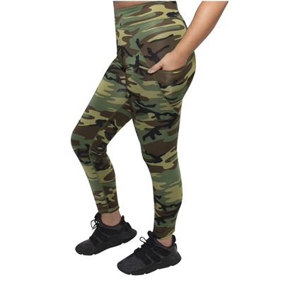 Leggings da donna WORKOUT con tasche WOODLAND ROTHCO 4891 2