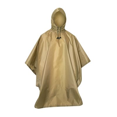 Poncho US rip-stop 140 x 225 cm COYOTE BROWN ROTHCO 4938 3