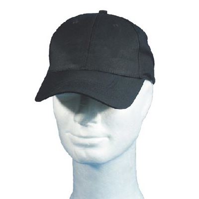 Cappellino da baseball rip-stop NERO