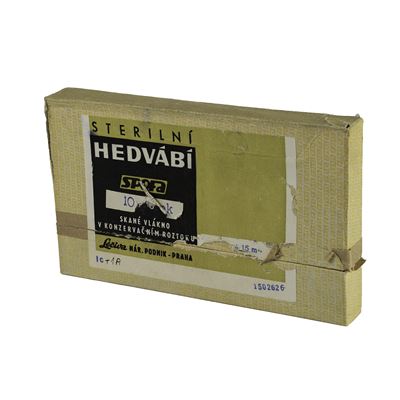 Seta sterile, fibra skanata in soluzione conservante, 10 tubi  502626 3