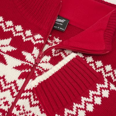 Maglione NORVEGER ROSSO BRANDIT 5030-38 2