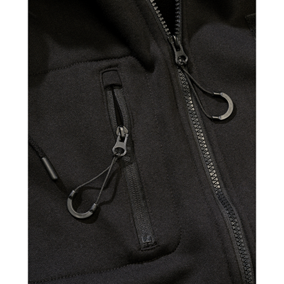 Felpa tattica con zip e cappuccio Tactical Sweat Jacket NERA BRANDIT 5033-11002 2