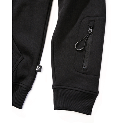Felpa tattica con zip e cappuccio Tactical Sweat Jacket NERA BRANDIT 5033-11002 3