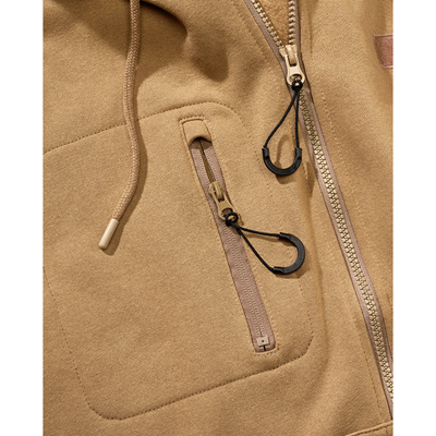 Felpa tattica con cappuccio e cerniera Tactical Sweat Jacket COYOTE BRANDIT 5033-20070 2