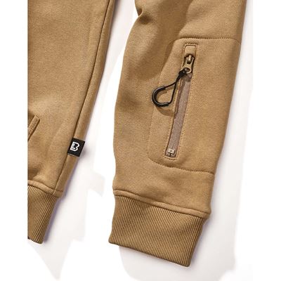 Felpa tattica con cappuccio e cerniera Tactical Sweat Jacket COYOTE BRANDIT 5033-20070 4