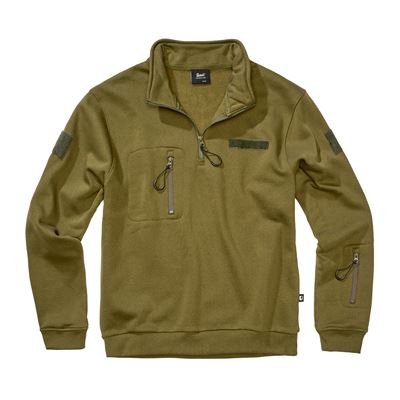 Felpa tattica con cappuccio e cerniera Tactical Sweat Jacket VERDE
