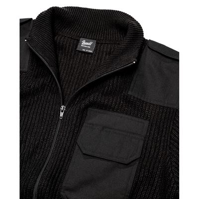 Maglione BW CARDIGAN NERO BRANDIT 5039-11002 2