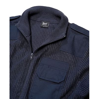 Maglione BW CARDIGAN BLU BRANDIT 5039-14008 2