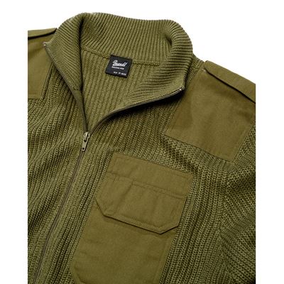 Maglione BW CARDIGAN VERDE BRANDIT 5039-15001 2