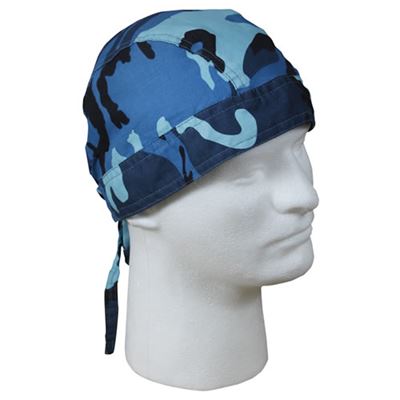 Foulard HEADWRAP SKY BLUE CAMO