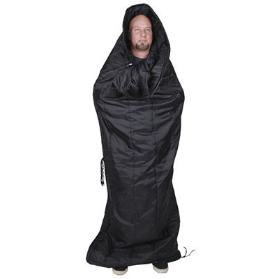 Sacco a pelo coperta imbottitura WOOBIE 3in1 NERO 5IVE STAR GEAR 5198000 2