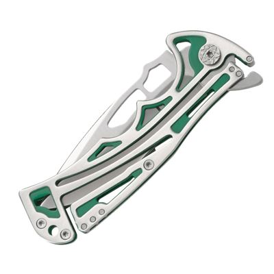 Coltello pieghevole NIRK™ TIGHE lama liscia VERDE CRKT 5241 3