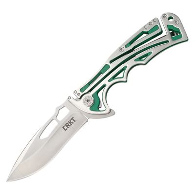 Coltello pieghevole NIRK™ TIGHE lama liscia VERDE