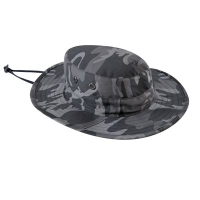 Cappello MILITARY regolabile BLACK CAMO