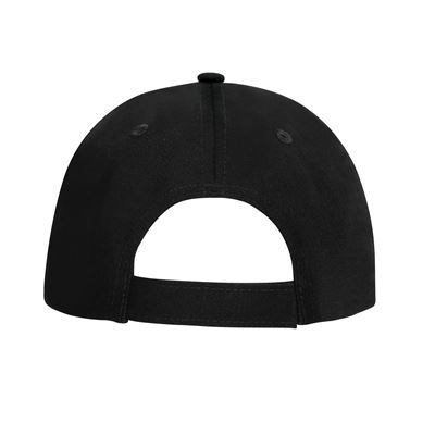 Cappellino da baseball con velcro e bandiera USA NERO ROTHCO 5289 2