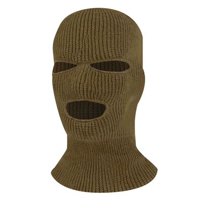 Cappuccio con 3 fori lavorato a maglia US COYOTE BROWN ROTHCO 5439 4