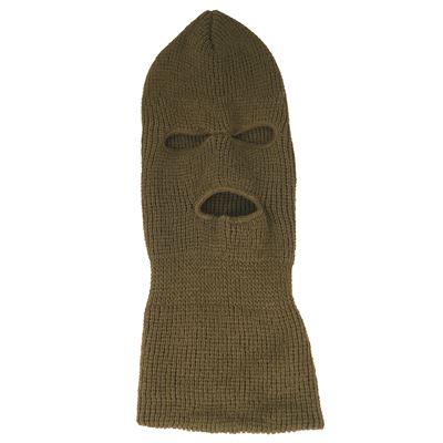 Cappuccio con 3 fori lavorato a maglia US COYOTE BROWN ROTHCO 5439 5