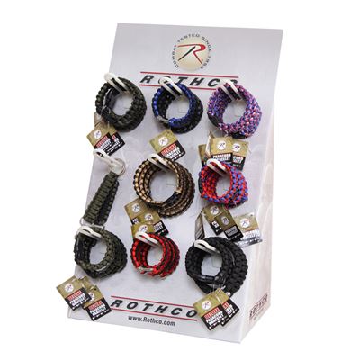 Espositore per braccialetti in cartone