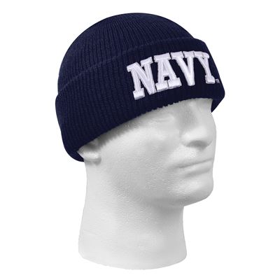 Cappello lavorato a maglia DELUXE 3D NAVY BLU ROTHCO 55440 2