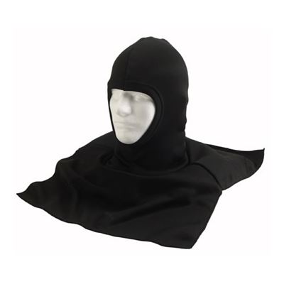 Cappuccio con collare NERO