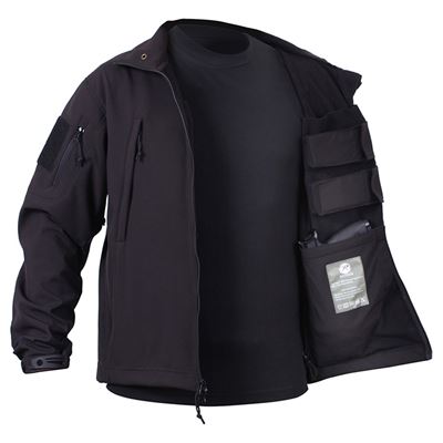 Giacca CONCEALED CARRY softshell NERA ROTHCO 55385 2