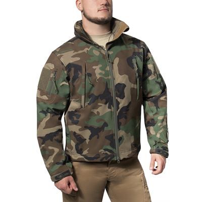 Giacca CONCEALED CARRY softshell WOODLAND ROTHCO 55390 3