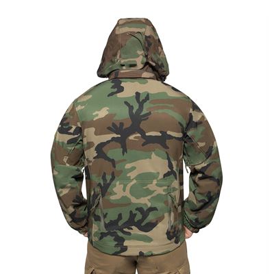 Giacca CONCEALED CARRY softshell WOODLAND ROTHCO 55390 10