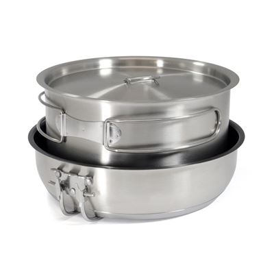Set da cucina da campeggio in cinque pezzi NEREZ Cooking Set 'Non-Stick' Origin Outdoors 557402 2