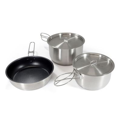 Set da cucina da campeggio in cinque pezzi NEREZ Cooking Set 'Non-Stick' Origin Outdoors 557402 3