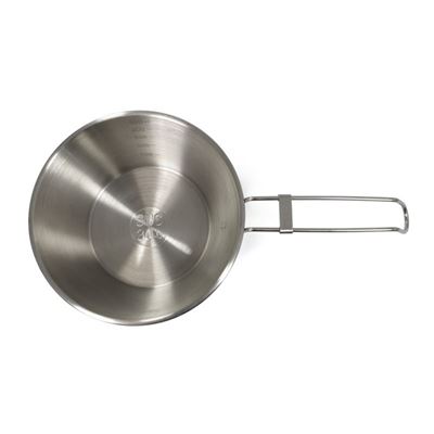Ciotola in acciaio inossidabile con manico CAMP BOWL Sierra Cup basic NATURE 557403 5