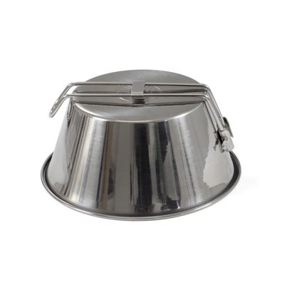 Ciotola in acciaio inossidabile con manico CAMP BOWL Sierra Cup basic NATURE 557403 3