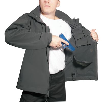 Giacca CONCEALED CARRY softshell GRIGIA ROTHCO 55785 6