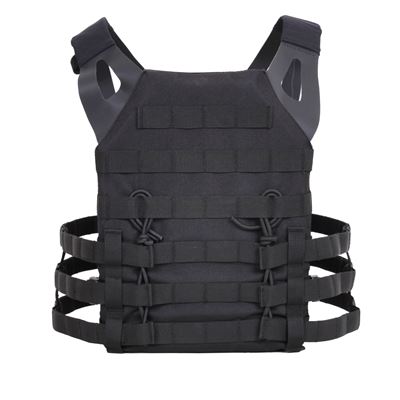 Gilet MOLLE portapiastre leggero NERO ROTHCO 55891 3