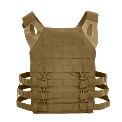 Gilet MOLLE portapiastre leggero COYOTE BROWN ROTHCO 55892 2