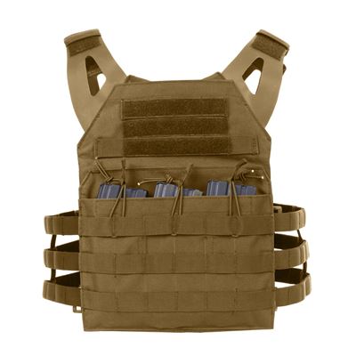 Gilet MOLLE portapiastre leggero COYOTE BROWN